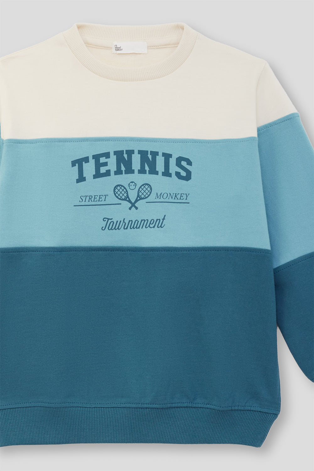 Sudadera niño deportiva verde Tennis Tournament