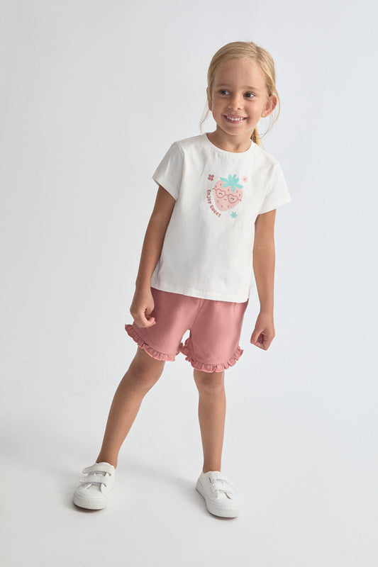Conjunto niña fresa gafas