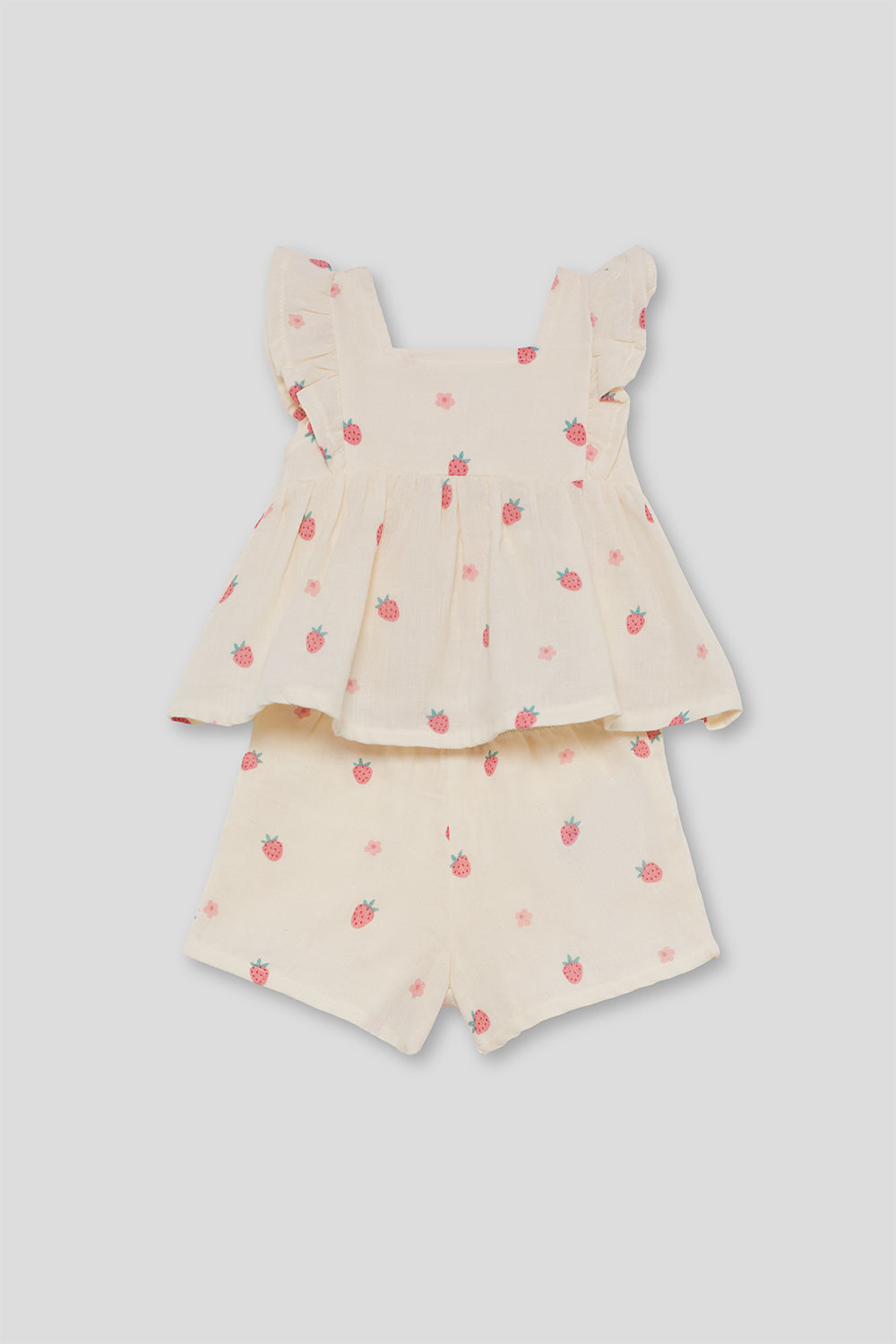 Conjunto niña Fresas