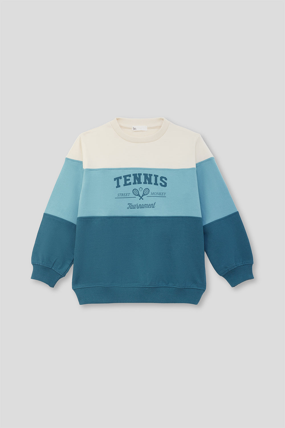 Sudadera niño deportiva verde Tennis Tournament