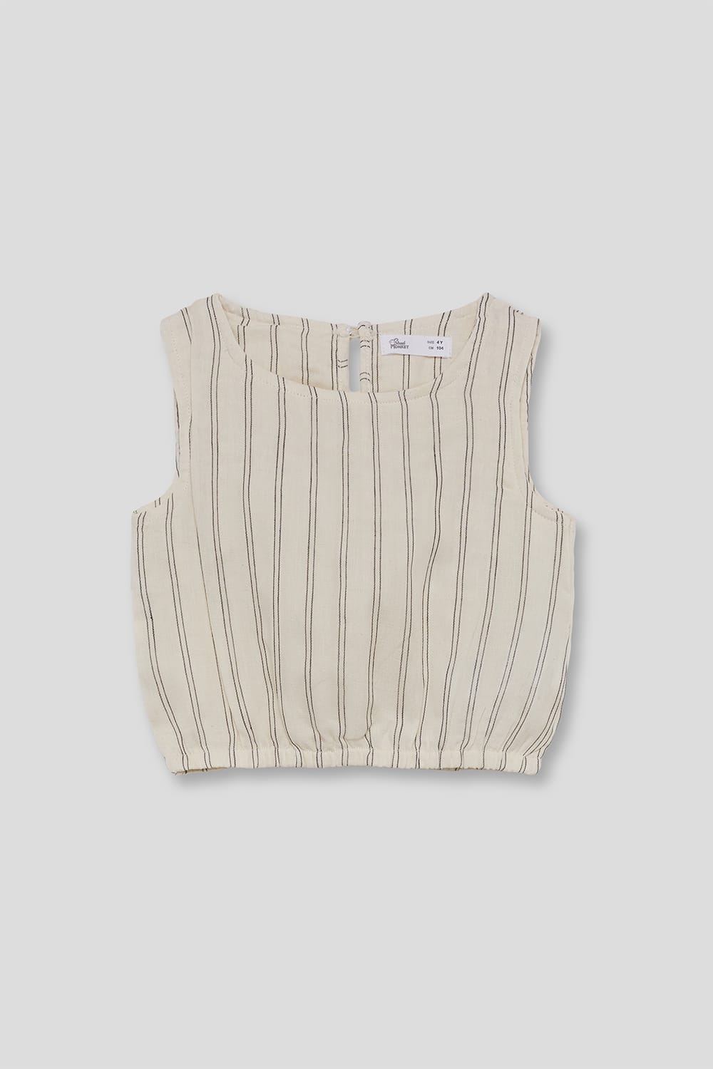 Conjunto niña Beige Rayas